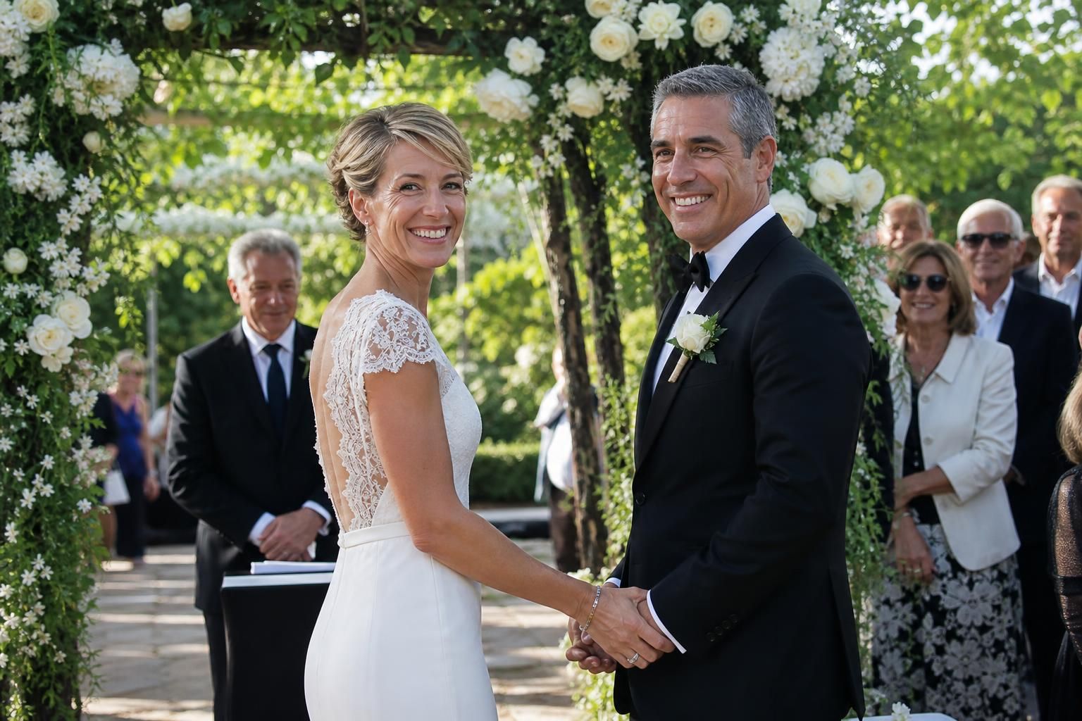 discover the heartwarming story behind the unexpected wedding of marion rousse and laurent jalabert, celebrating their love and new journey together.