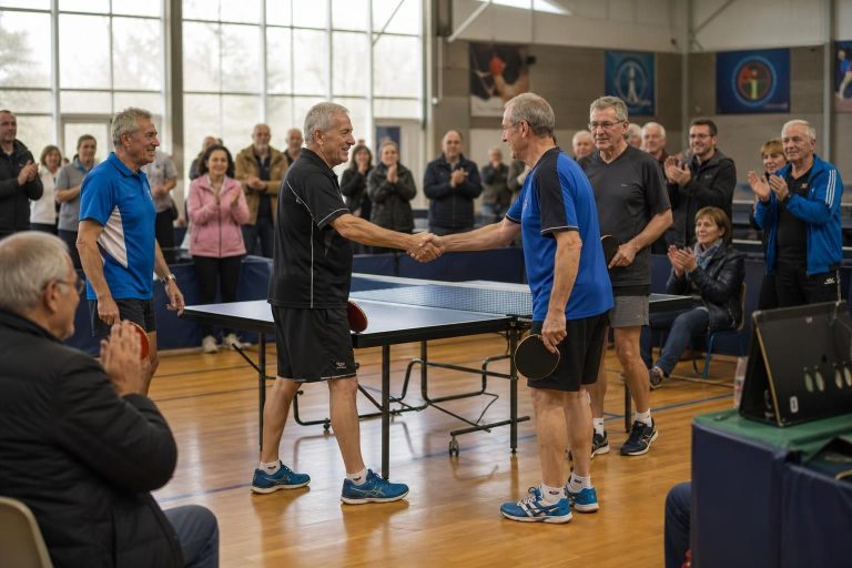 discover the thrilling conclusion of the departmental veterans table tennis championship in vivonne, highlighting key matches and standout players.