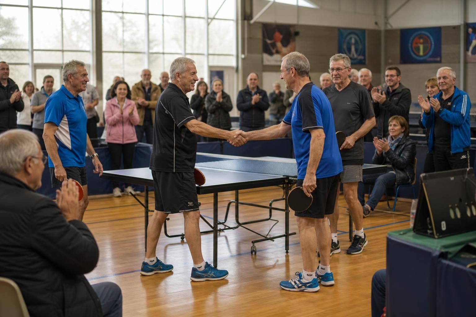 discover the thrilling conclusion of the departmental veterans table tennis championship in vivonne, highlighting key matches and standout players.