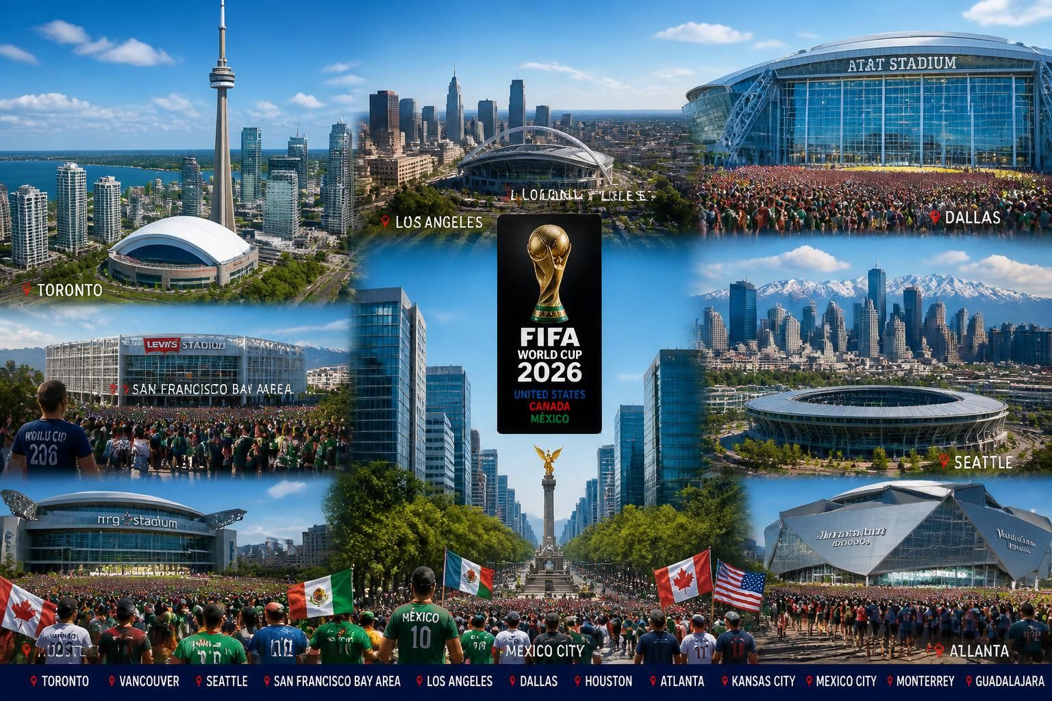 discover the cities hosting the 2026 world cup and what to expect from this exciting global event, including key venues, fan experiences, and upcoming highlights.