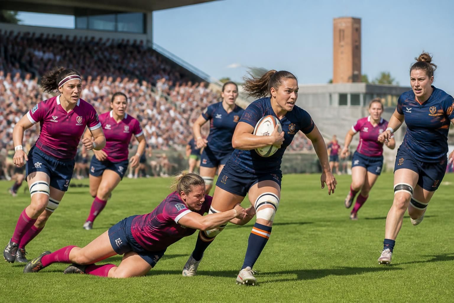 discover the historic launch of blagnac's inaugural 'european master' tournament, marking a groundbreaking moment for women's rugby and showcasing top international talent.
