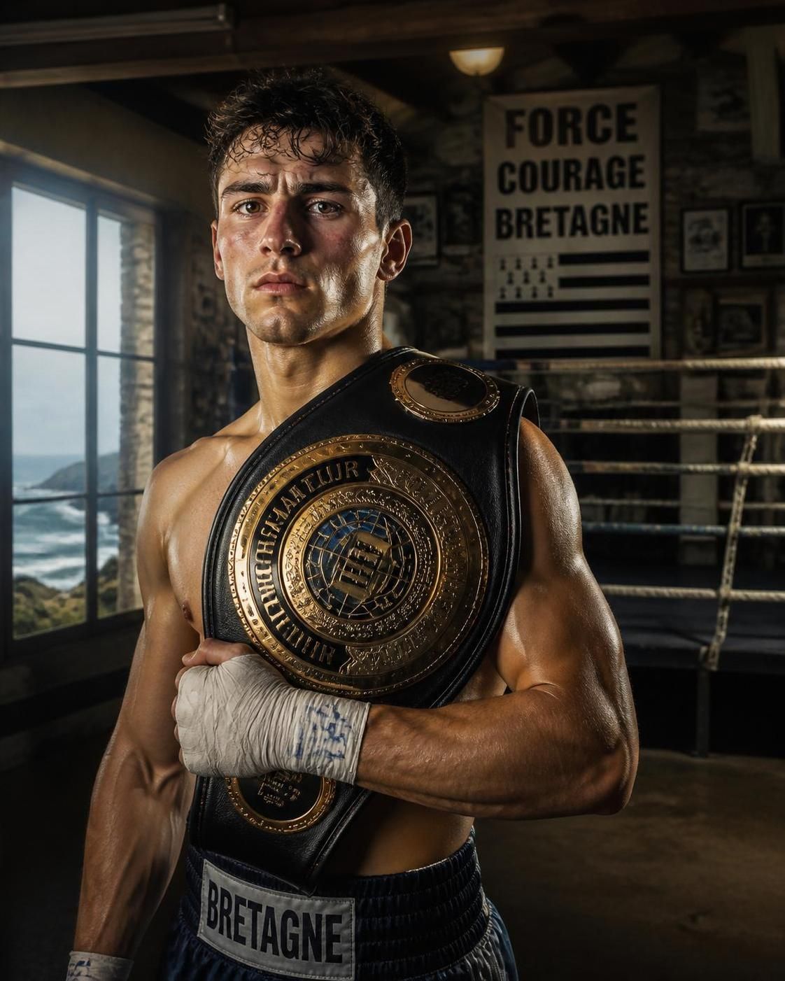 discover the inspiring journey of the world amateur boxing champion from brittany as he shares his passion and dedication behind the rings in 'one last round for...'.