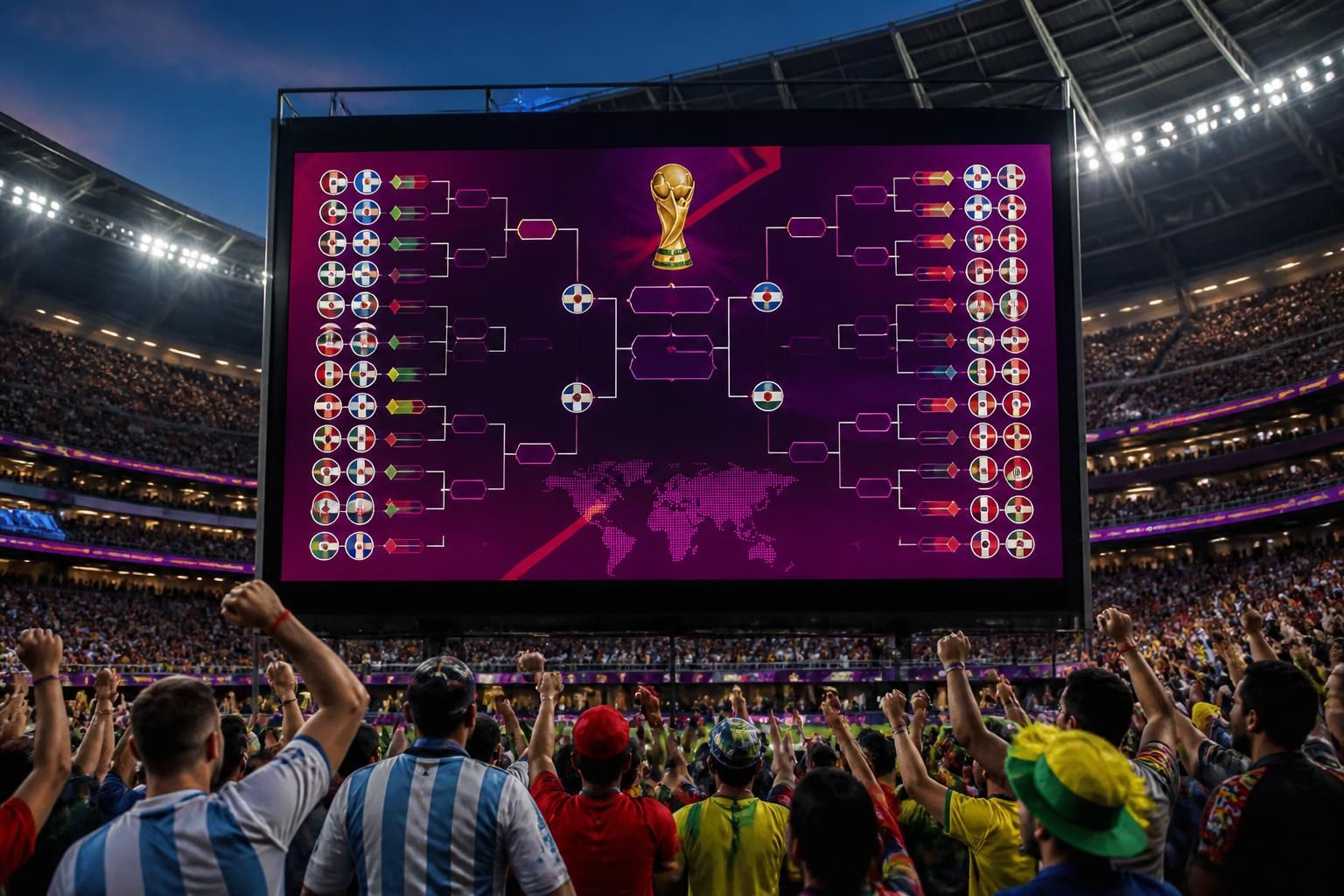 stay updated with the world cup live bracket featuring the latest standings, match schedule, and detailed knockout round scenarios to follow every thrilling moment of the tournament.