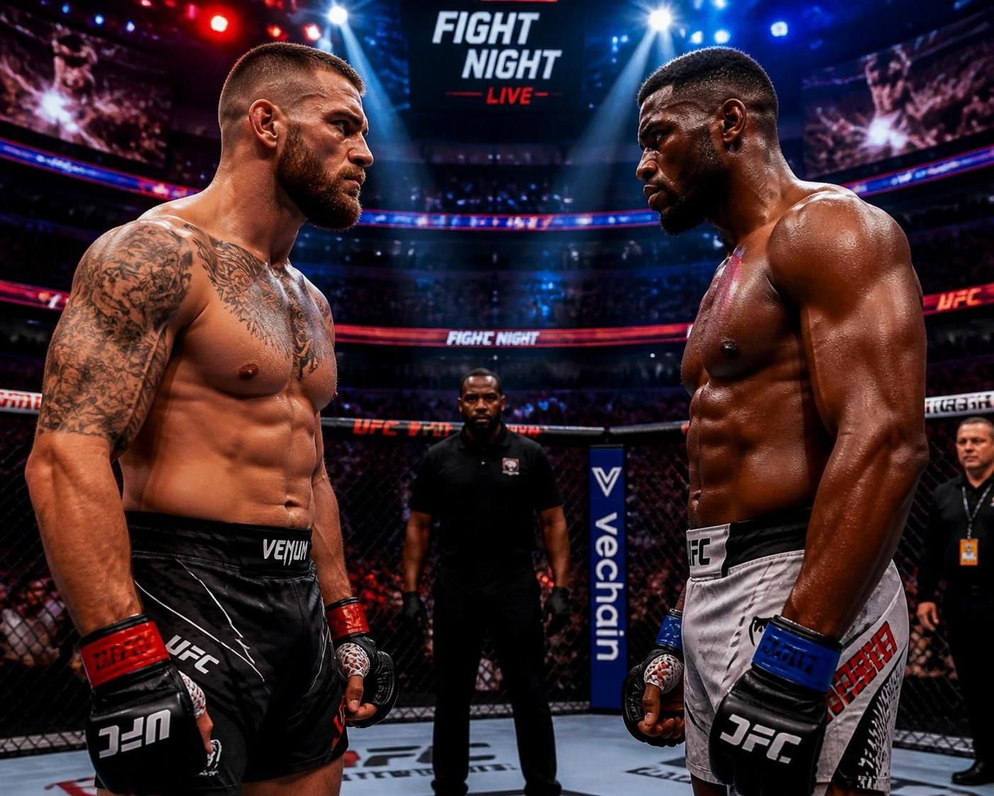 experience an electrifying mma gala as two top finishers clash in a thrilling showdown full of power and skill. don't miss the ultimate fight night event!