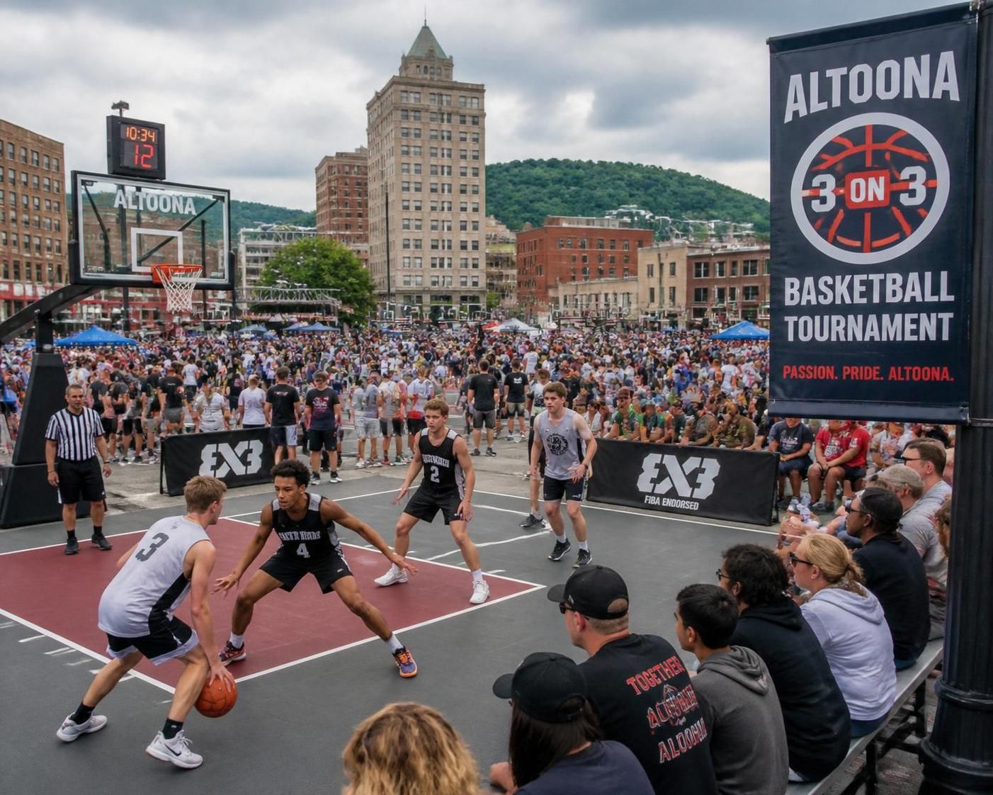 nearly 1,000 basketball players prepare to compete in altoona's thrilling annual hoopsfest showdown, showcasing talent and fierce competition.