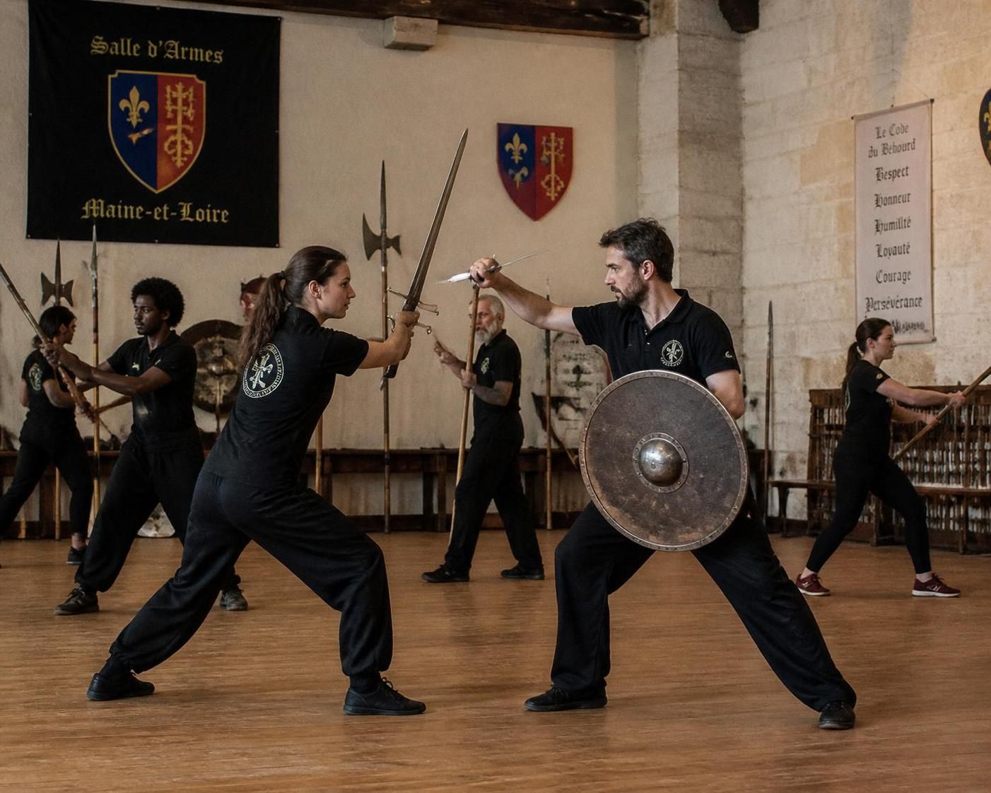 explore the rich tradition of european martial arts beyond judo and karate at this unique maine-et-loire club. join us to learn diverse fighting styles and enhance your skills in a friendly and supportive environment.