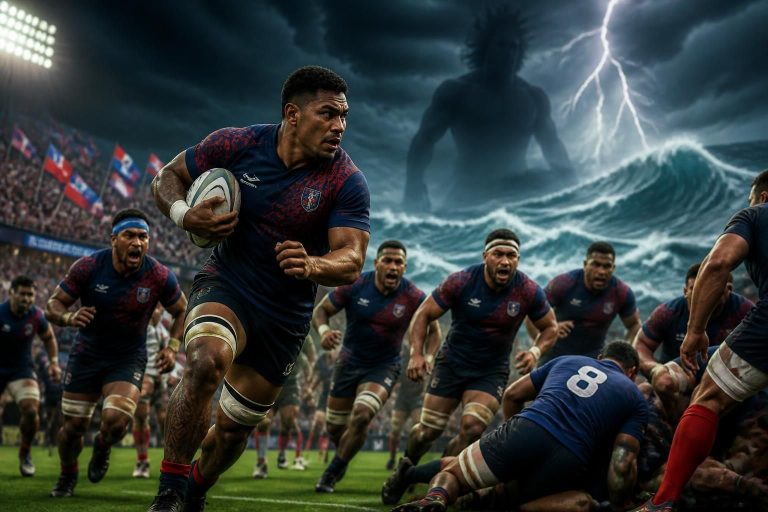 découvrez les enjeux de la coupe du monde de rugby 2027 pour les samoa, rivaux des bleus, confrontés à une menace majeure qui pourrait influencer le tournoi.
