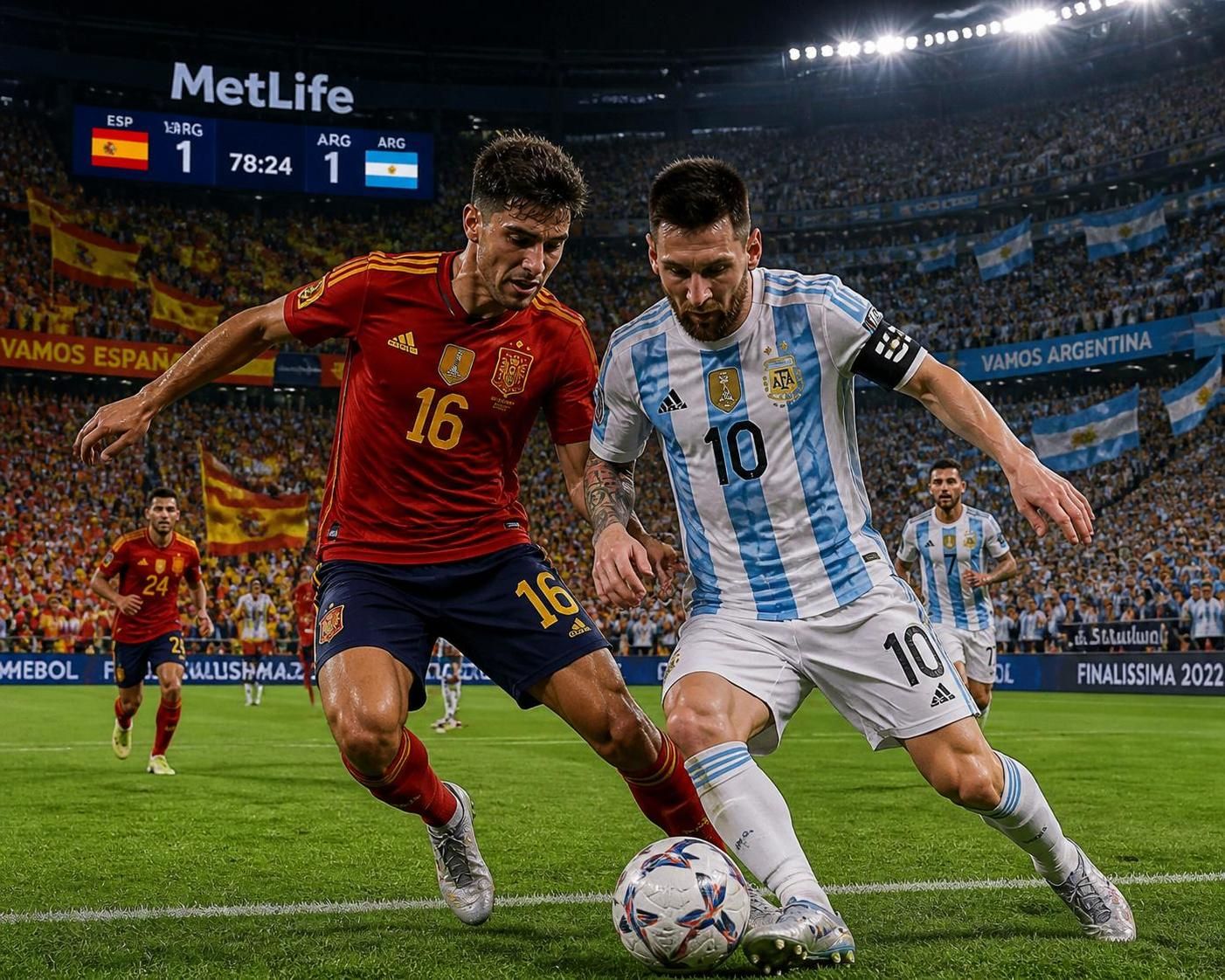 get ready for an electrifying clash as spain and argentina face off in the 2026 fifa world cup final this sunday. don't miss the thrilling showdown between two football giants!