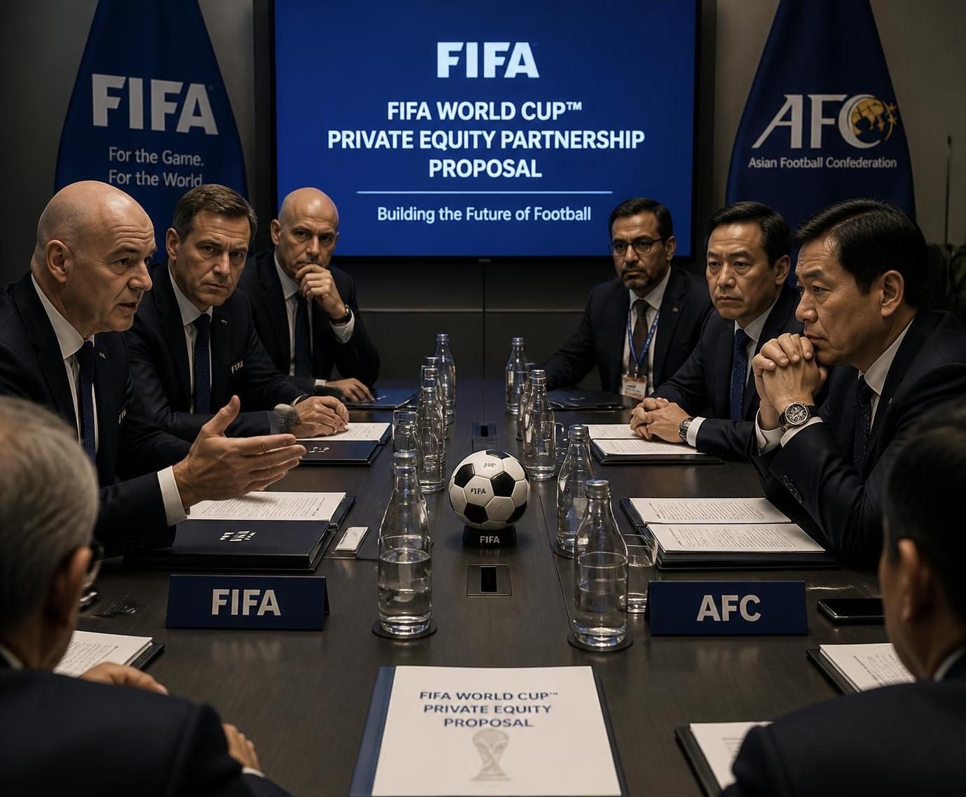 rising opposition to fifa's world cup private equity plan as asia raises concerns over potential risks and impacts on global football.