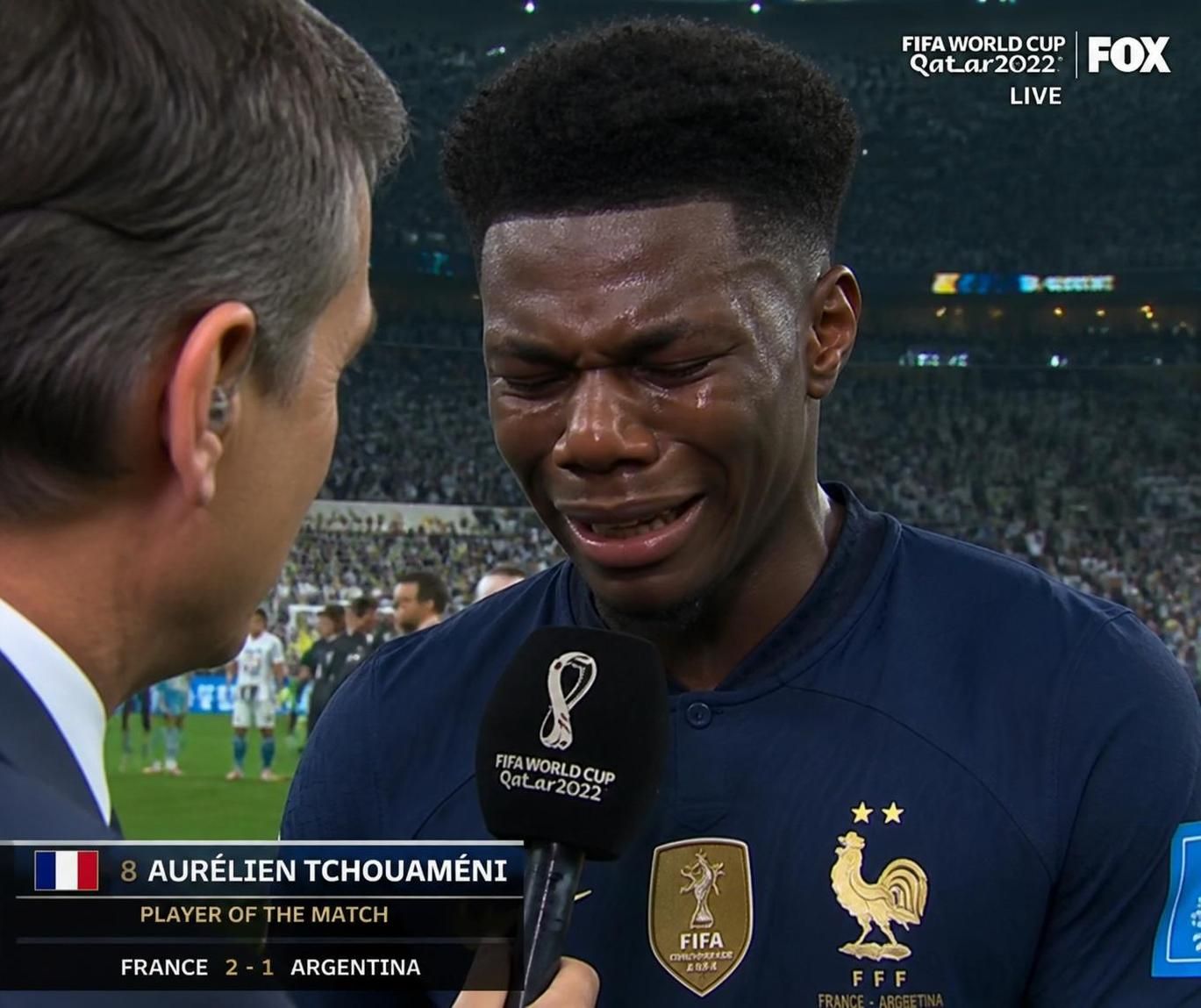 watch as lautaro martinez breaks down in an emotional live tv interview, opening up about the events that brought him to tears.