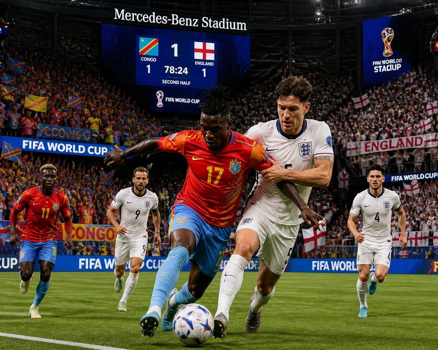 explore the aftermath of congo's world cup journey as they face a heartbreaking defeat to england. discover what this means for their chances and future in the tournament.