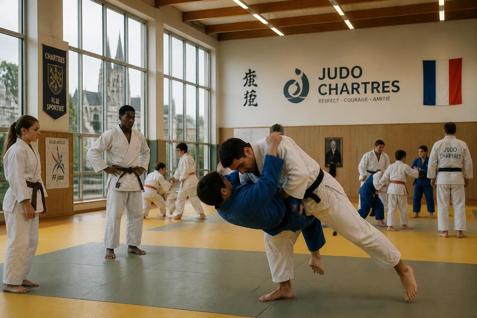 discover judo fusion, a dynamic new club in chartres that's quickly rising to become the third largest judo club in the region, offering top-notch training and a vibrant community.