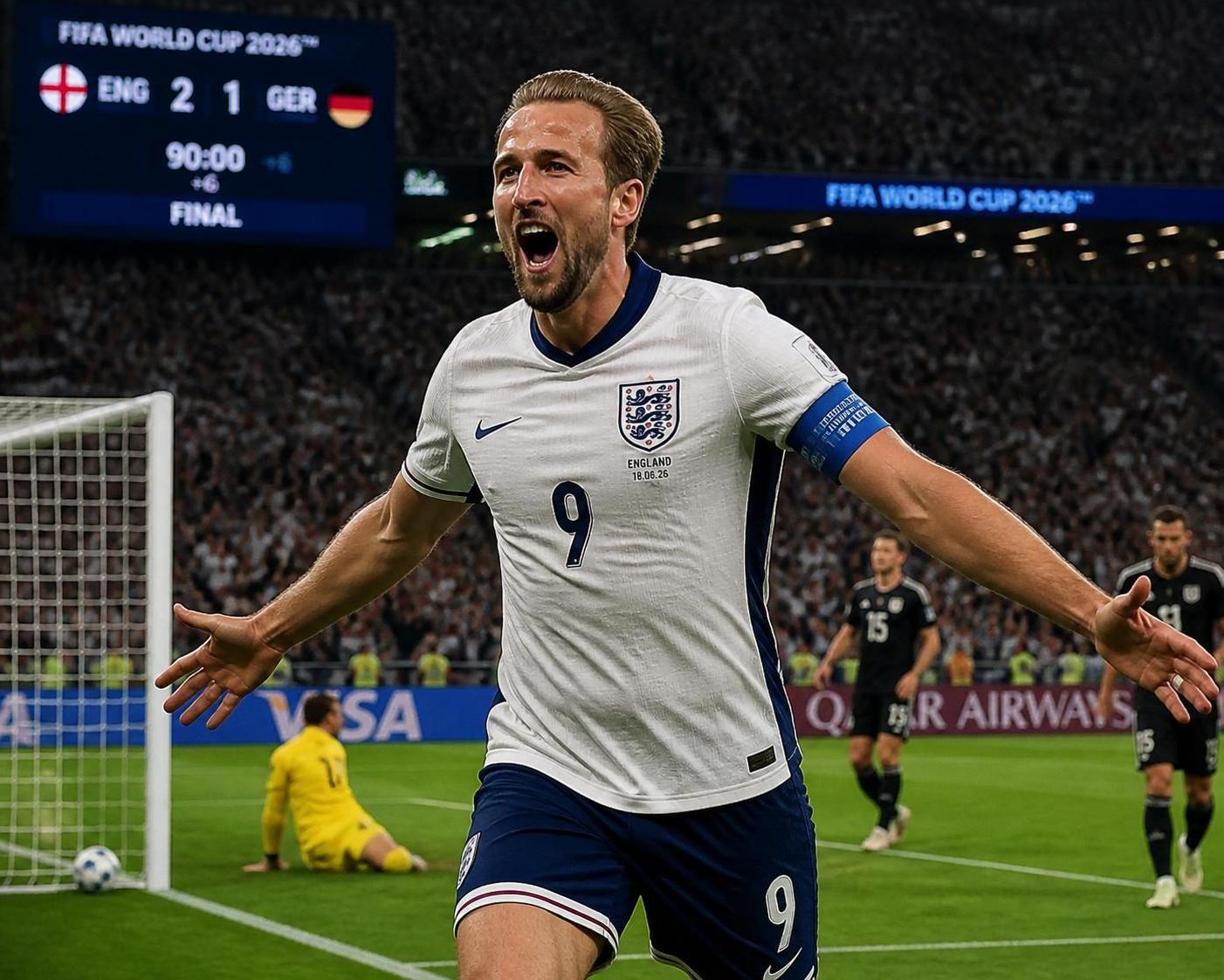 kane's heroic strike secures england's victory and advances the team into the world cup round of 16, showcasing determination and skill on the global stage.