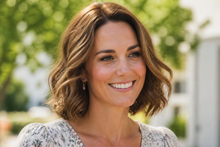 kate middleton, 44, stuns with the ultimate summer hairstyle that instantly makes her look 10 years younger, blending elegance and freshness effortlessly.