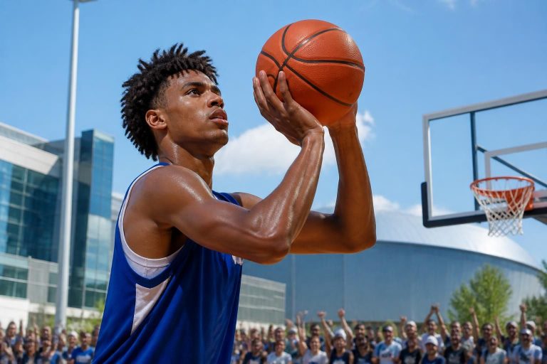 kentucky basketball has extended an offer to a highly skilled 2027 forward renowned for his sharpshooting ability, highlighting the team's commitment to recruiting top talent.
