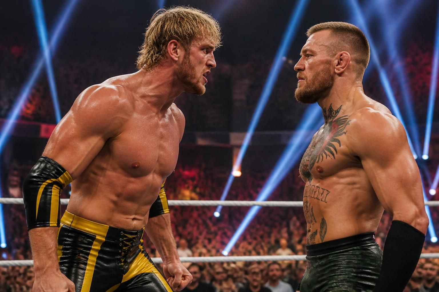 logan paul challenges conor mcgregor to an epic wwe showdown, claiming 'conor is finished.' discover the intense rivalry and upcoming clash.