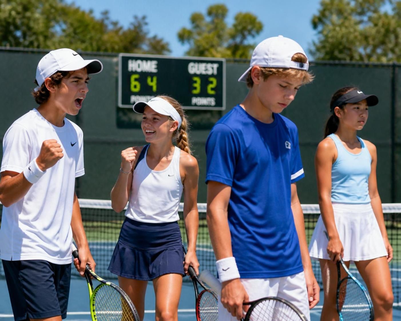 discover how the locminé tennis team manages competition stress and the emotions it sparks through personal stories and effective strategies.
