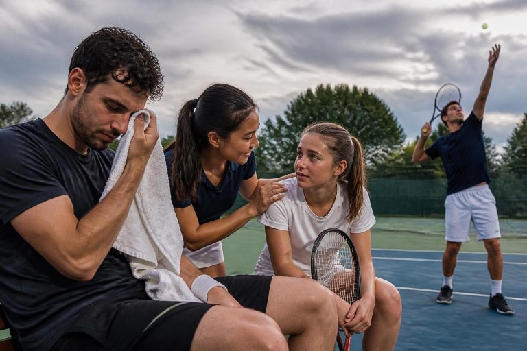discover heartfelt stories from the locminé tennis team as they navigate competition stress and the powerful emotions it sparks, offering insights into managing pressure on and off the court.
