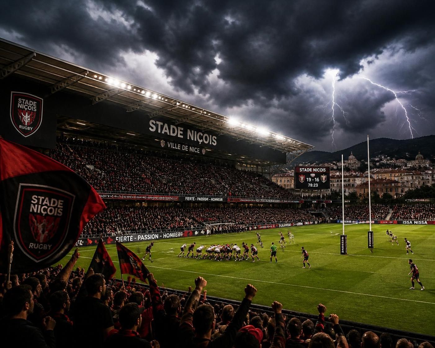 la lnr impose des sanctions sévères à nice rugby : rétrogradation, retrait de points et amende pour nissa rugby. découvrez les détails de cette décision qui secoue le club.