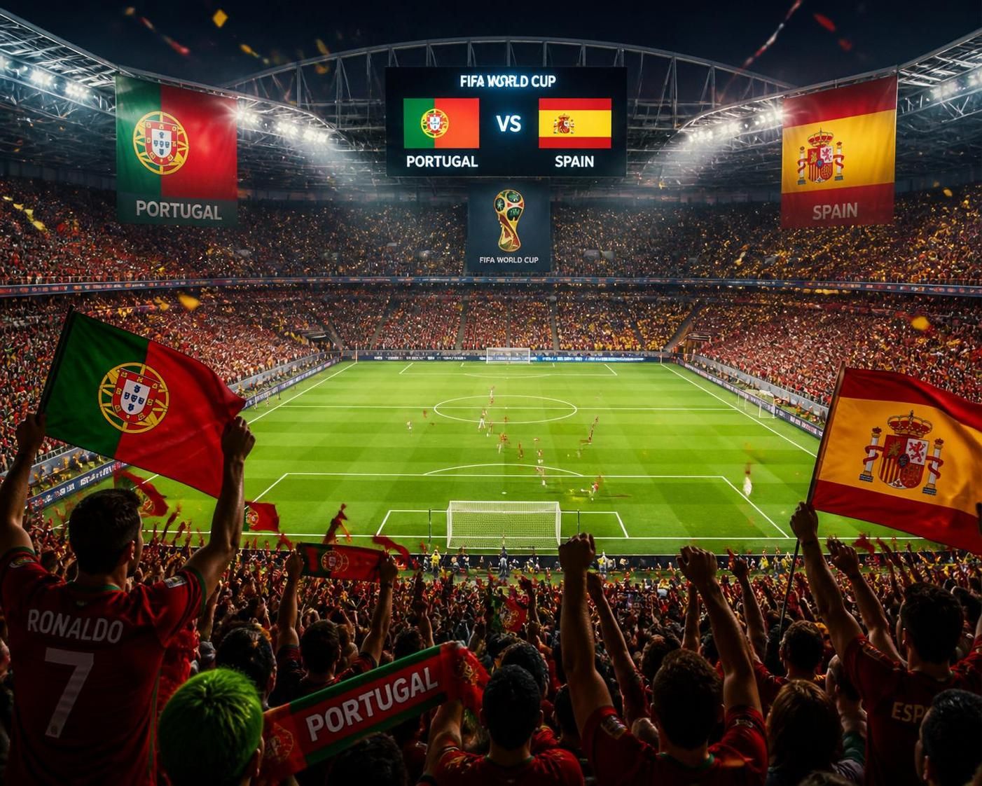 watch the thrilling portugal vs. spain world cup match live for free online. don't miss a moment of the action with our easy-to-use streaming service.