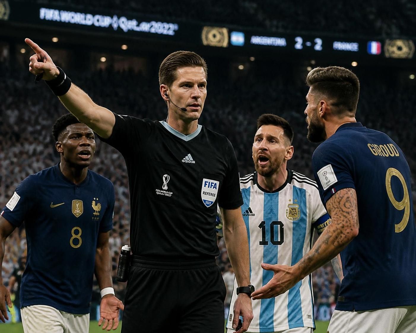 referee letexier addresses the controversy surrounding the argentina vs. egypt world cup match, sharing his perspective and clarifying key decisions.
