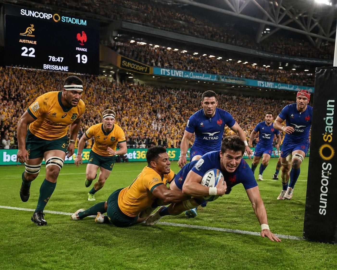 découvrez les horaires et les chaînes pour suivre en direct le match décisif australie vs france du championnat des nations de rugby. ne manquez rien de cette confrontation intense entre deux grandes équipes.