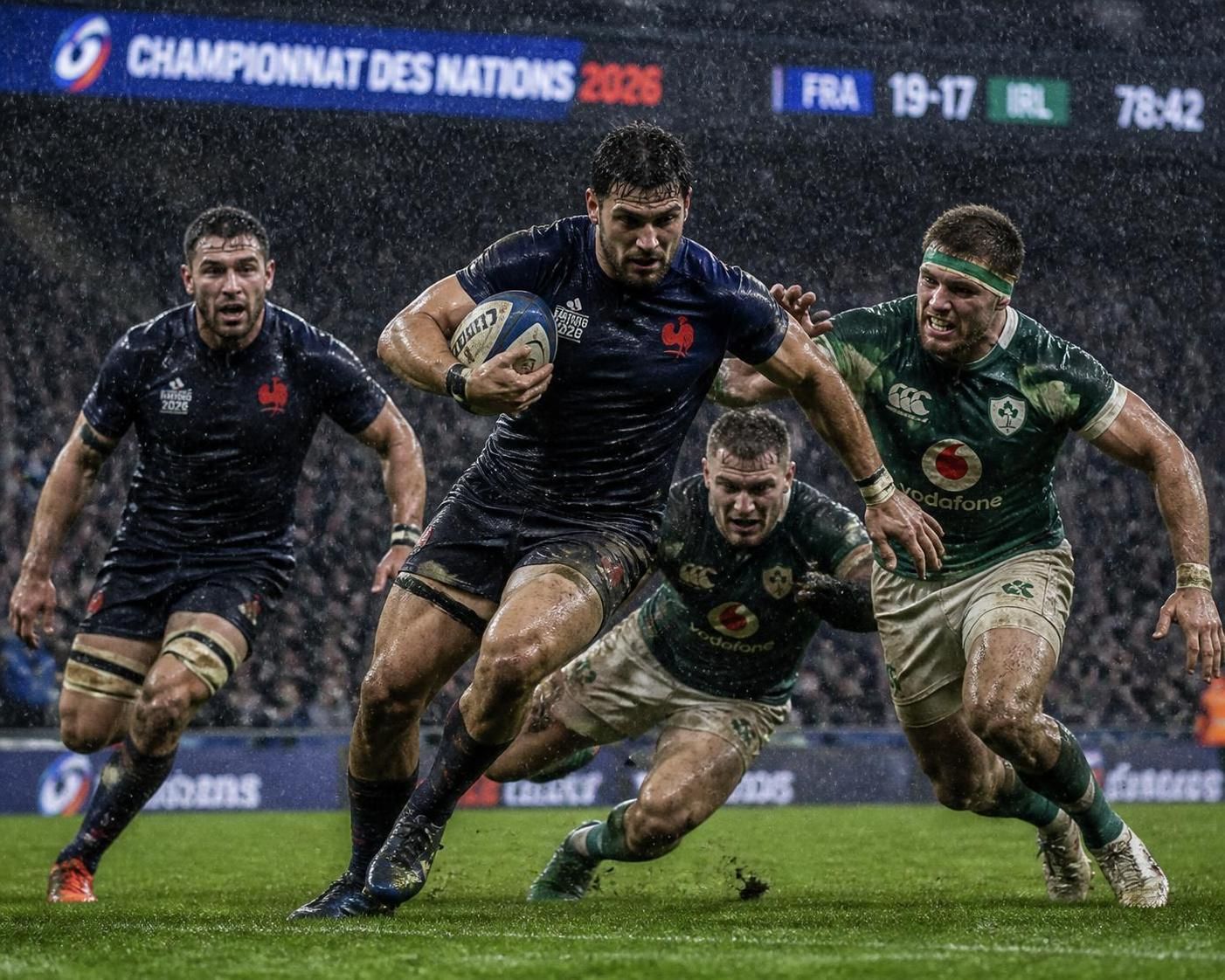 suivez le classement actualisé du championnat des nations de rugby après la première journée et restez informé des performances des équipes.