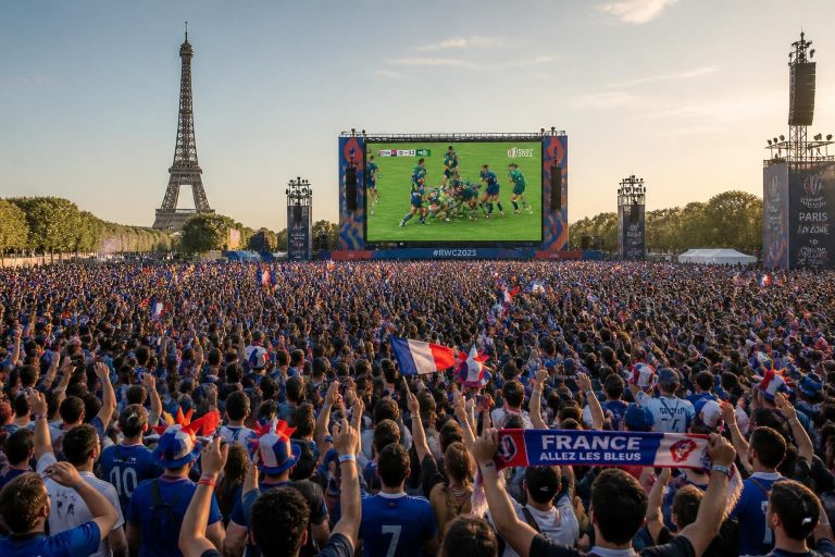 découvrez comment le xv de france a captivé près de 1,5 million de passionnés lors de son triomphe matinal, un moment fort du rugby réunissant fans et amateurs devant leurs écrans.