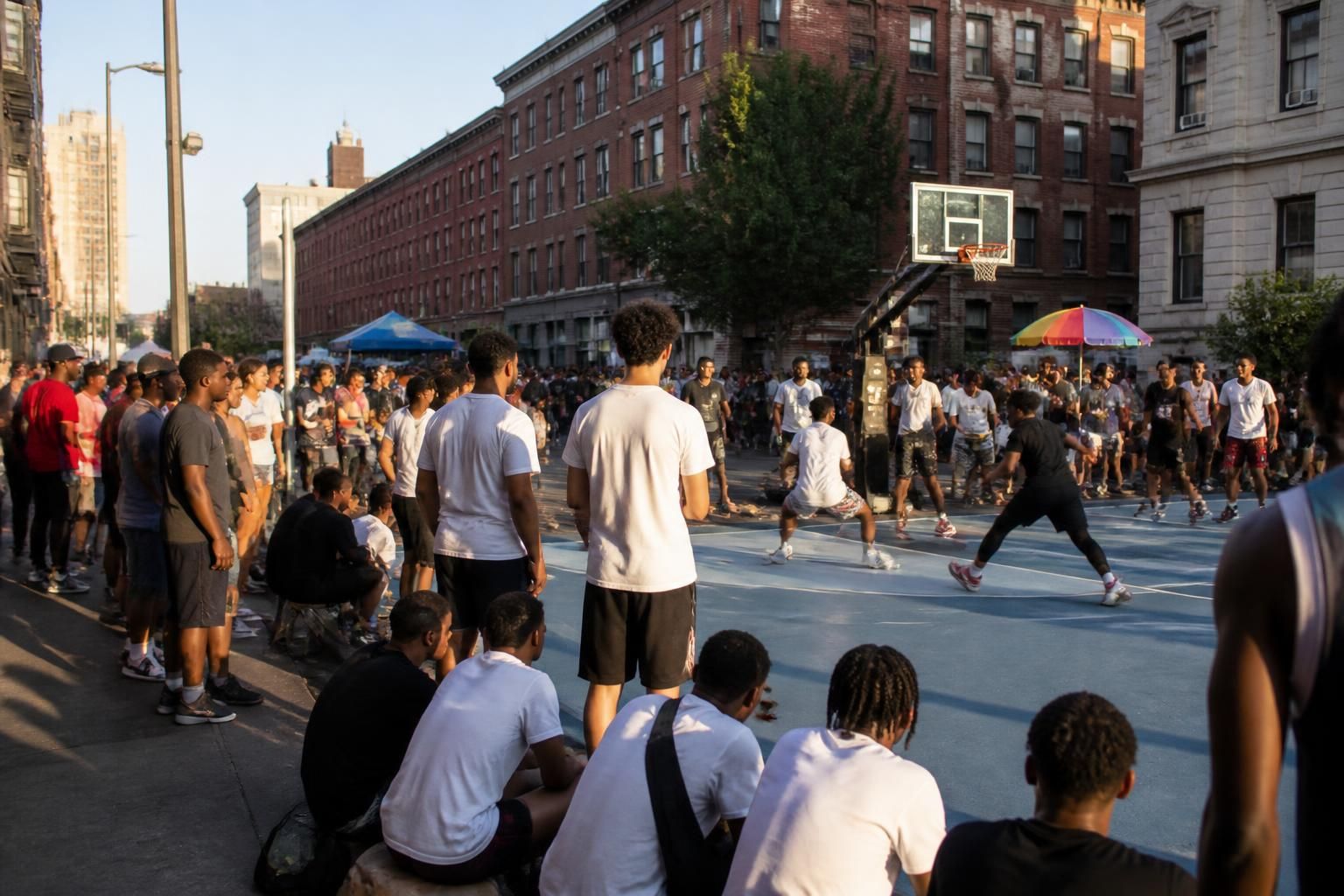 experience the excitement as scranton streets come alive with community spirit during the annual basketball tournament's thrilling return.