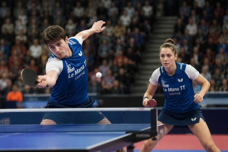 discover how two talented young players from le mans tt showcased their skills and dominated the european table tennis championships, marking a remarkable triumph for their team.