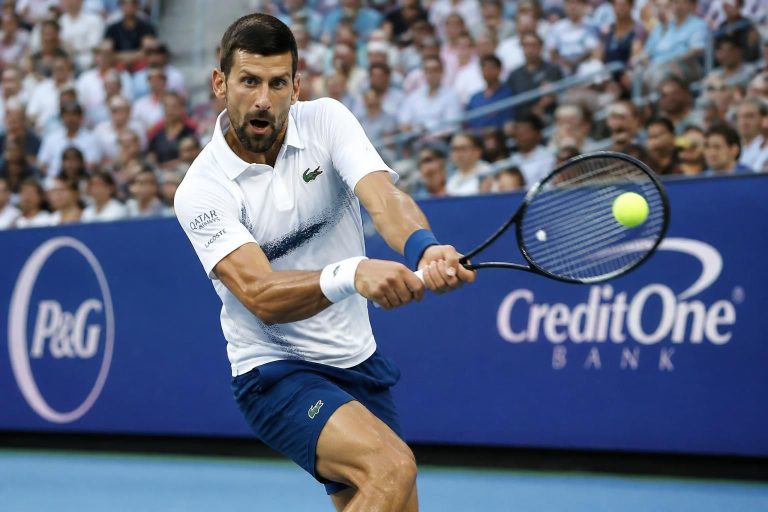 novak djokovic makes a powerful return to the cincinnati masters 1000, gearing up to kickstart his us open campaign with determination and skill.