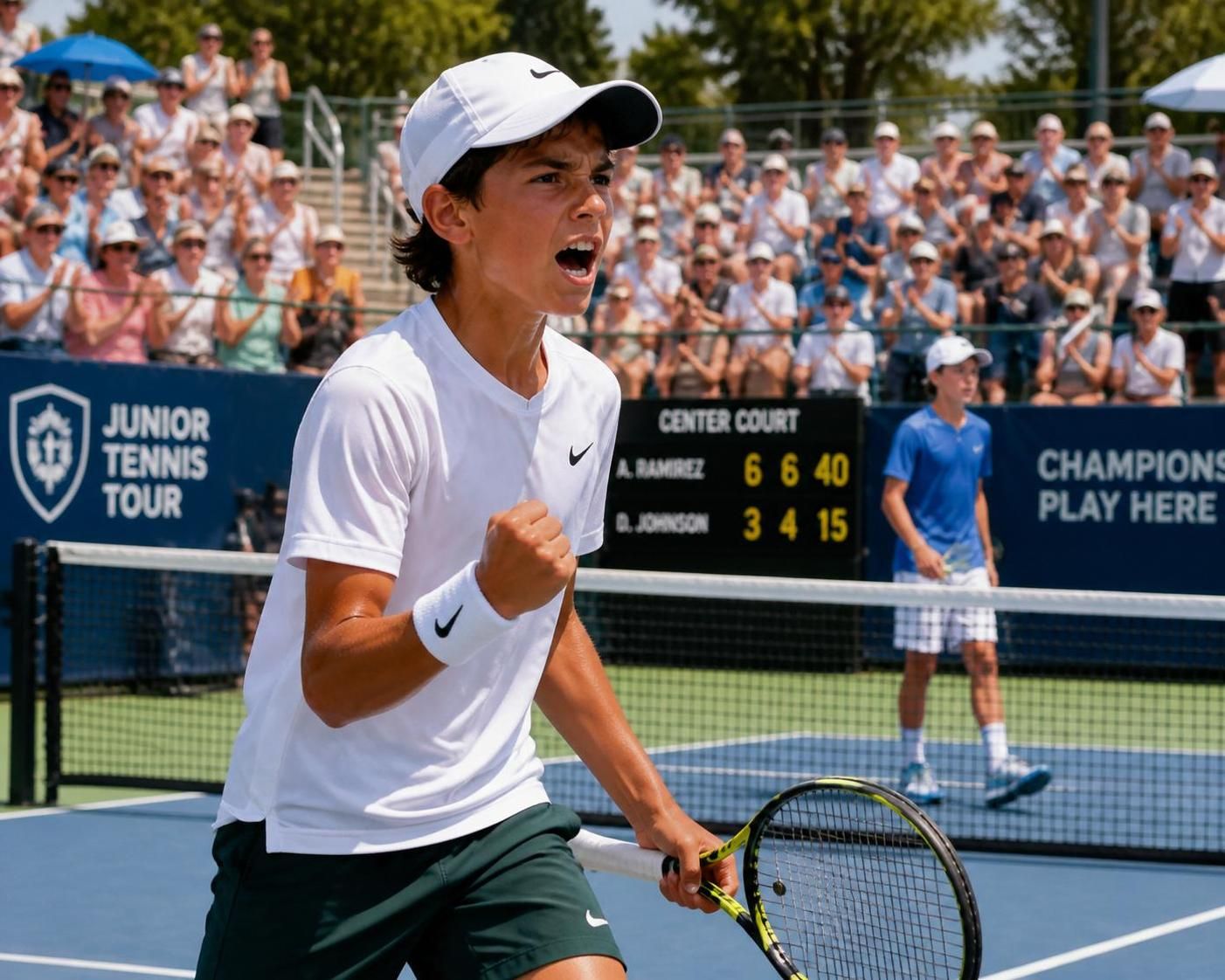 stay tuned as the thrilling tennis tournament heats up, with intense matches running through july 31st. don't miss the action and exciting moments on the court!