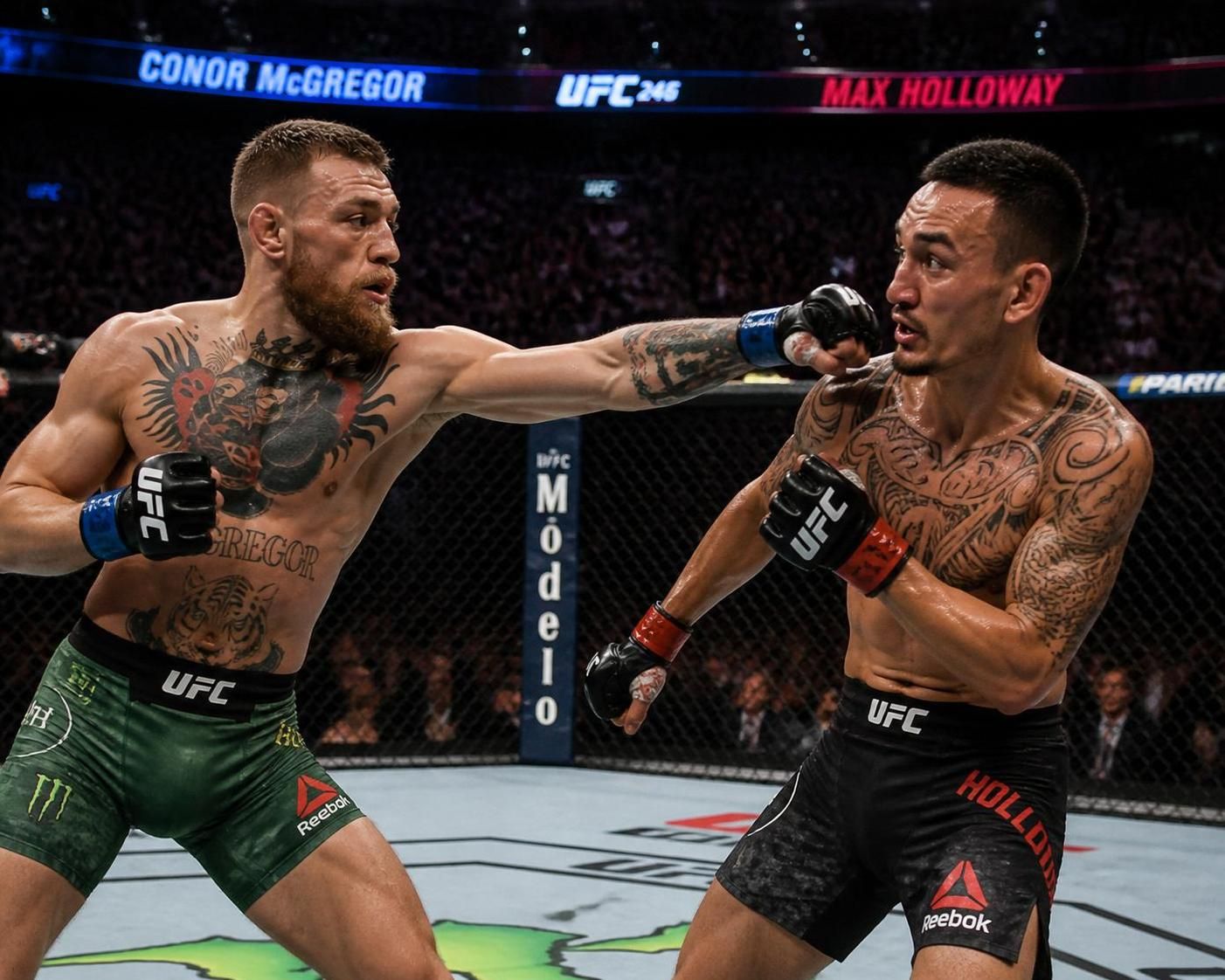 get the complete ufc 329 fight results featuring the epic rematch between conor mcgregor and max holloway, along with highlights of benoit saint-denis' standout performance.