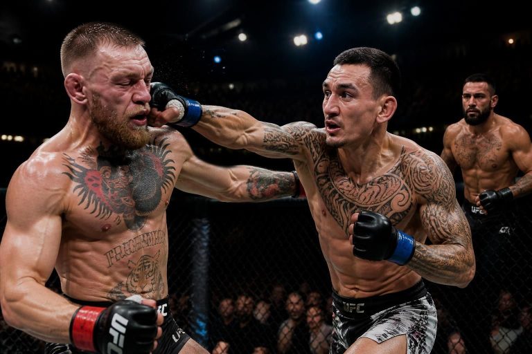 get the latest ufc 329 fight results featuring the epic showdown between conor mcgregor and max holloway 2, including highlights of benoit saint-denis's performance.