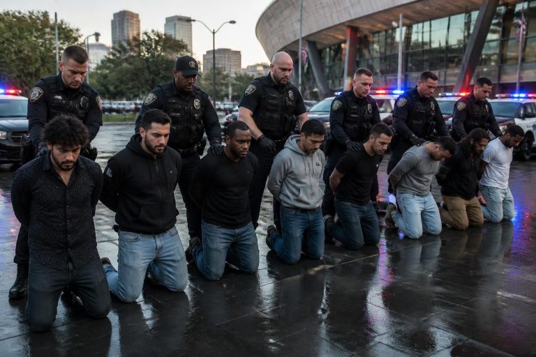 eight men in the united states have been charged in a plot to attack donald trump's mma event, highlighting a serious security threat.