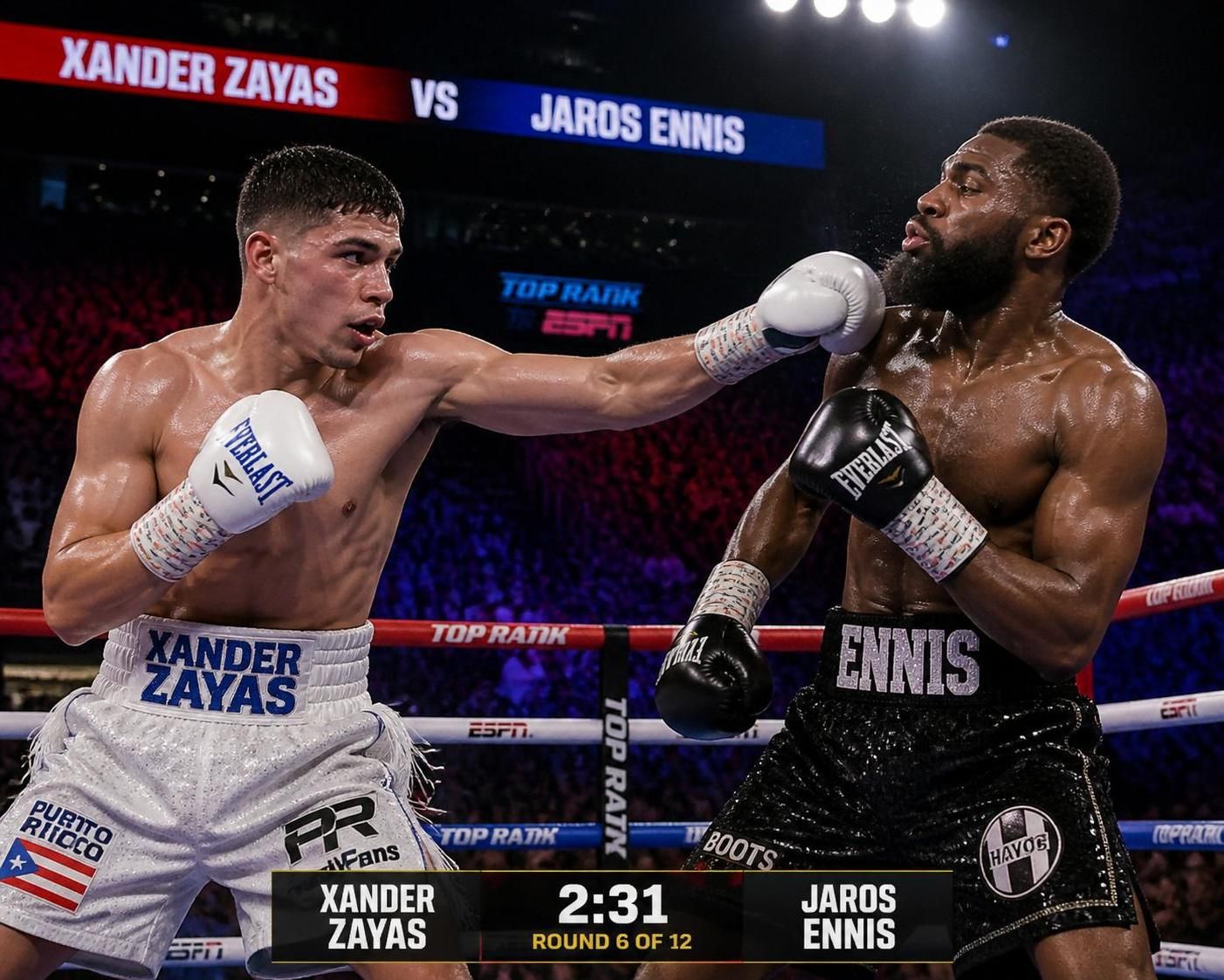 get all the details on the xander zayas vs. jaros ennis boxing match, including tv channel and broadcast time. don't miss the live action of this exciting fight.